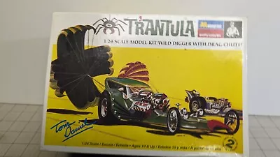 Monogram 1:24 Tom Daniel's T'Rantula Wild Fuel Drag Coupe Model #85-4298 Started • $34.50