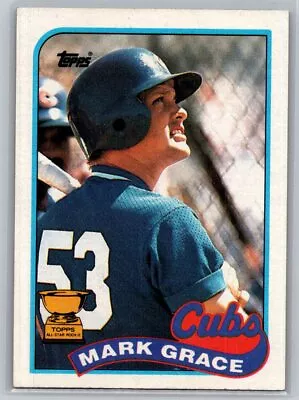 1989 Topps Baseball #465 Mark Grace - VG - Chicago Cubs • $1.25