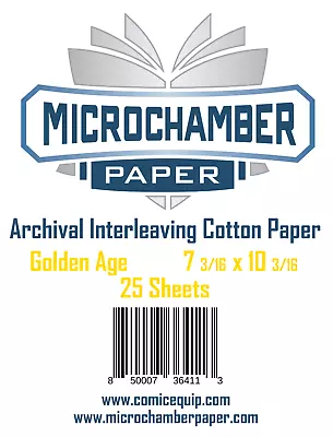 MicroChamber Paper Golden Size 25 Sheets 7-3/16  X 10-3/16  • $14.99