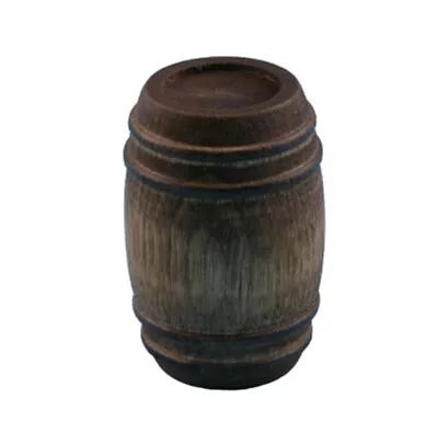 Dollhouse Miniature 1:12 Scale Aged Wooden Barrel • $3.99