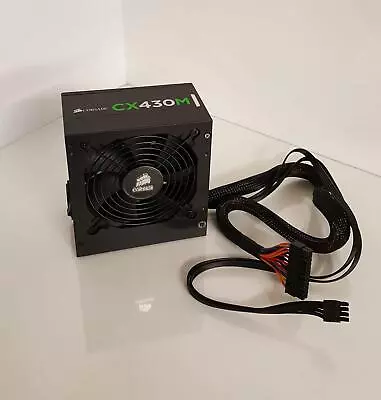 £23.94 • Buy Corsair CX430M 430W Desktop PSU ATX Power Supply Unit 75-002016 CP-9020058