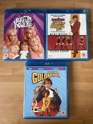 £8.99 • Buy Austin Powers Trilogy (UK Released Blu-Rays) Mike Myers 