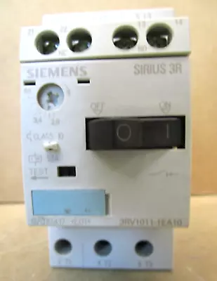 Siemens Sirius 3R 3RV1011-1EA10 IEC 60947 VDE0660 50/60Hz 47387HM • $35