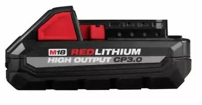 Milwaukee 48-11-1835 — M18 18 Volt REDLITHIUM HIGH OUTPUT CP 3.0 Battery • $49.99