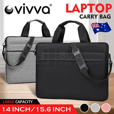 $22.98 • Buy Vivva Laptop Sleeve Carry Case Cover Bag For Macbook HP Dell 14  15.6  Notebook