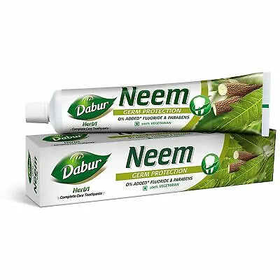 £10.43 • Buy Dabur Herbal Neem Toothpaste Germ Protection Toothpaste - 100 Gram ORAL CARE