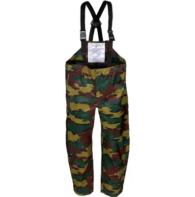 Genuine Belgian Army Trilaminate Pants Military Jigsaw Seyntex Rain Goretex Camo • $69