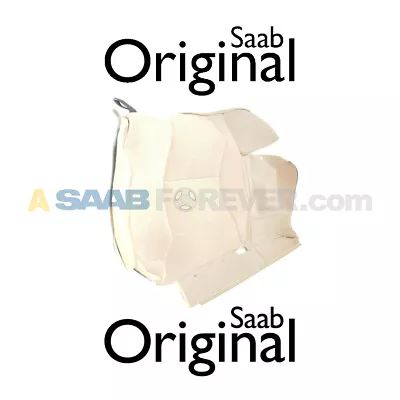 SAAB 9-5 SEAT COVER BACKREST Taupe L03 LEFT REAR 5DR NEW GENUINE OEM 4764122 • $40.49