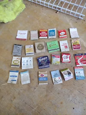 Vintage Las Vegas Casino Matchbook Covers From Strip / Downtown Lot Of 24 • $0.99