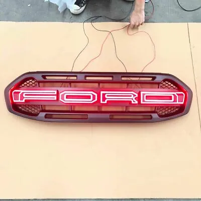 Ford Ranger Grill With LED Letters 2018-2022 Red/Blue • $195
