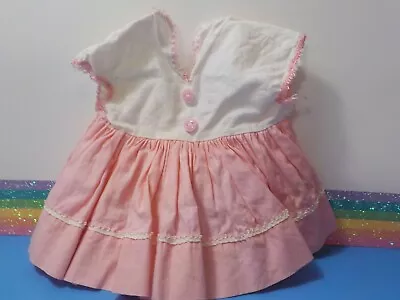 Vintage Baby  Doll Dress Possibly For Tiny Tears Doll NO TAG  See Description • $14.99