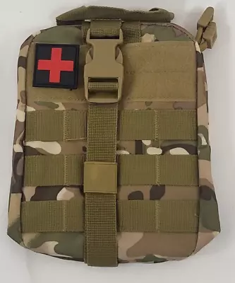 Tactical First Aid Kit IFAK Survival Molle Military EMT Medical Rip Away POUCH • $14.99