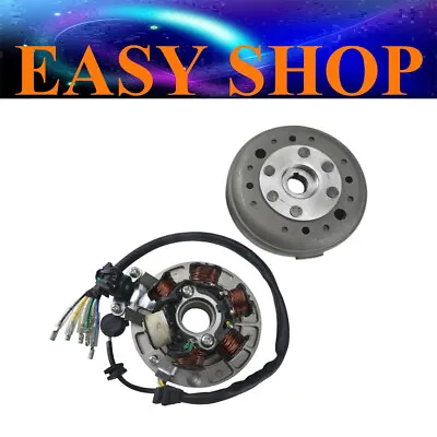 MAGNETO PLATE STATOR ROTOR FLYWHEEL LIFAN 110cc YX 140cc 160cc PIT PRO DIRT BIKE • $56.99