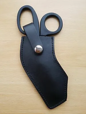 £16.99 • Buy Leather Scissor Tuffcut Tough Cut Belt Pouch Ambulance Paramedic EMT Leather