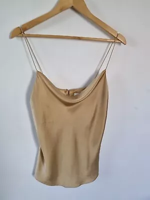 Aje Leila Hammered Silk Cami - Size 6 • $32