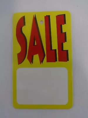 500 Red / Yellow / White SALE Unstrung Merchandise Sale Price Tags • $19.99