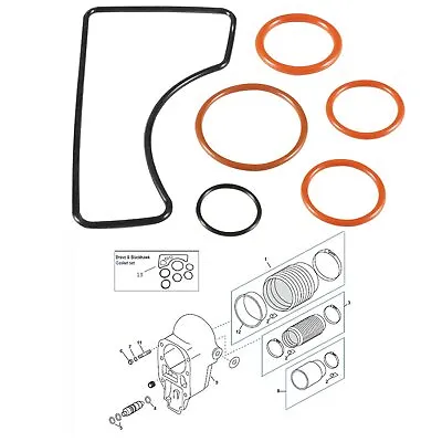 16755Q1 Bell Housing Installation Gasket Kit Fits For MerCruiser Bravo Drives • $10.98