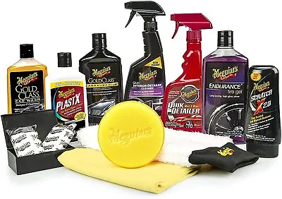 Meguiar's Premium Complete Car Care Kit Gold Class Car Wash Carnauba Wax • $89.99