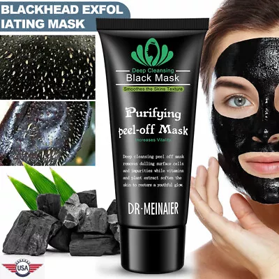Purifying Acne Peel-off Mask ​Facial Cleansing Blackhead Remover Charcoal Mask • $6.99