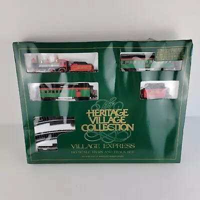 New Department 56 Heritage Village Collection Village Express Train Set #5980-3 • $169.38