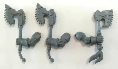 3 X Khorne Berzerker Chainaxe. CSM. Warhammer 40k • $8