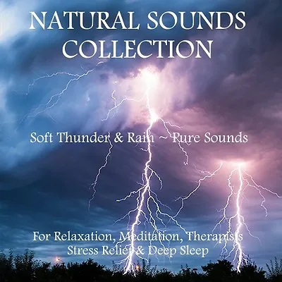 Natural Sounds Cd -soft Thunder & Rain For Relaxation Meditation Stress Sleep  • £3.59