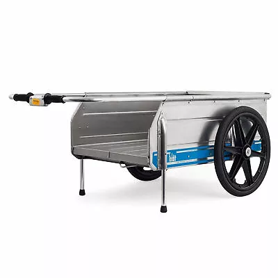 Tipke Manufacturing Company Foldit Do It All Aluminum Folding Cart Blue Stripe • $257.39