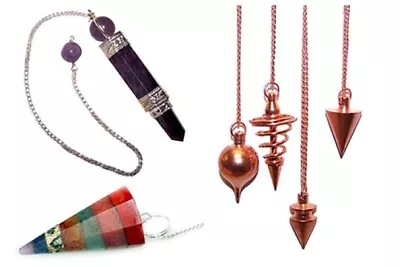 £10.38 • Buy Crystal Special Magic Pendulum Power Chakra Healing Reiki Dowsing Radiesthesia