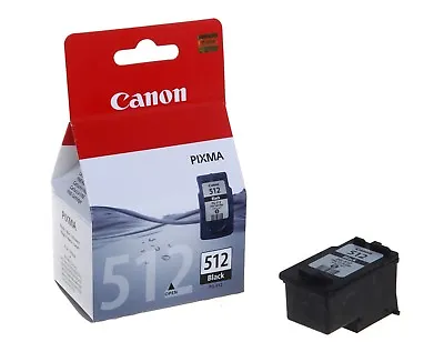 Canon PG512 Black High Capacity 15ml Ink Cartridge For PIXMA IP2700 Printer • £22.95