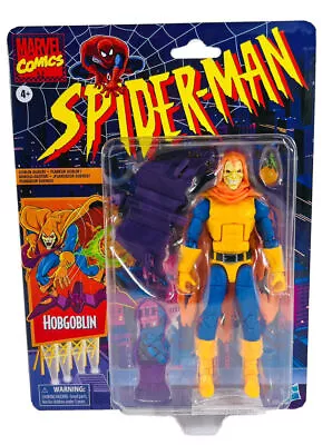 MARVEL LEGENDS Hobgoblin RETRO SPIDER-MAN 6” FIGURE IN HAND SPIDERMAN 2022 NEW! • $24.88