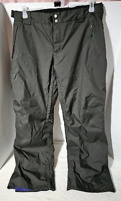 SIMS Ski Pants Black Snowboarding Size XLarge Waterproof Adjustable Pant • $28