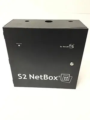 S2 SECURITY Extreme Access Control System S2 NETBOX W/Desktop Board 21-B6-E1-E2 • $2425.95