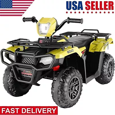 12V Kids Ride On ATV 4-Wheeler Quad Battery Powered Electric Car USB AUX Port US • $119.99