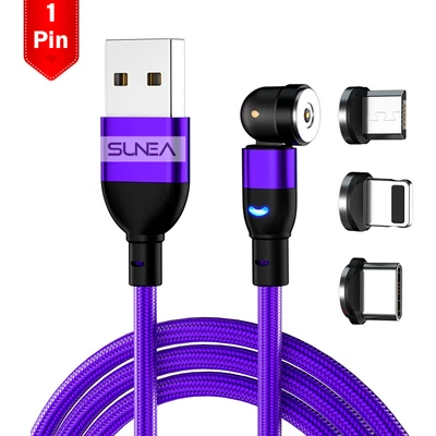 $12.45 • Buy Magnetic Type C Cable/USB C/Micro USB Charging Charger For IPhone Samsung 1M 2M