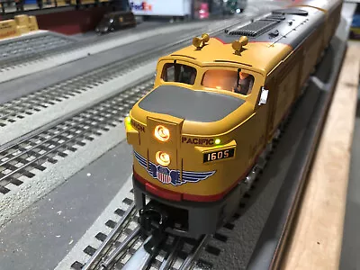 MTH Premier 20-2331 Union Pacific FA-2 AB Diesel Engine Set #1605 W /ProtoSound2 • $350