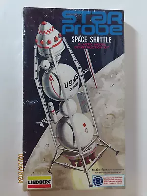 1976 Lindberg Star Probe Space Shuttle Model Kit #1147 Sealed Great Condition • $35