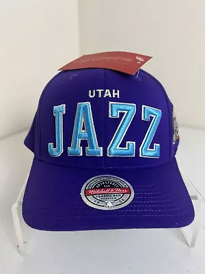 MITCHELL & NESS Men’s Utah Jazz SnapBack Cap ( OSFM ) ( NWT )  • $29.99