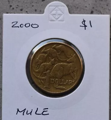 2000 Australian One Dollar Mule - $1 Error Coin • $899