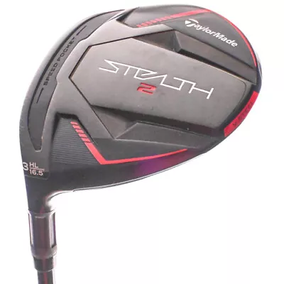 TaylorMade Stealth 2 HL 3-Wood 16.5* Aldila Trinity Senior LEFT HANDED • $155.72