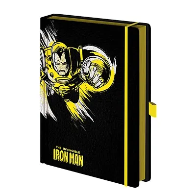 Genuine Marvel Comics Iron Man A5 Premium Hardback Journal Notebook Note Pad • £11.99