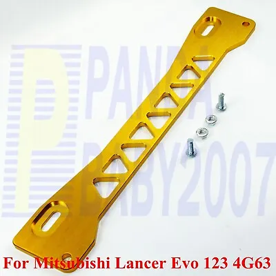 REAR Lower Suspension Subframe Brace Kit FOR Mitsubishi Lancer EVO 1 2 3 4G63 • $39.01