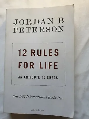 $19 • Buy 12 Rules For Life: An Antidote To Chaos By Jordan B. Peterson Paperback Truth