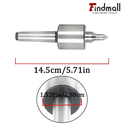 MT2 Live Center For CNC Long Spindle Lathe Tool Morse Taper Precision 0.000197'' • $19.91