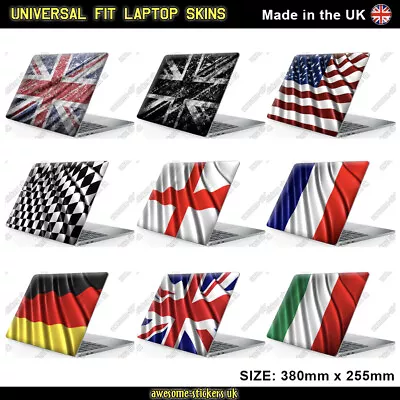 LAPTOP SKIN Wrap Sticker Printed Vinyl TO FIT  Macbook Lenovo HP ASUS Dell • £12.99