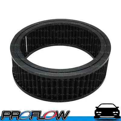 PROFLOW Air Filter Cleaner Insert Round 9  X 2  Washable Reusable • $30.84