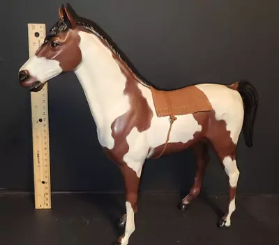 Vintage Louis Marx Johnny West BOTW STORM CLOUD Horse Paint Pinto USA RETRO • $51.95