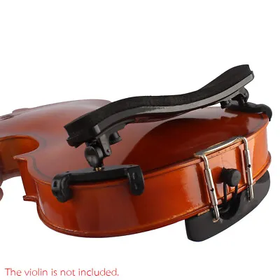  Adjustable Type Violin Shoulder Rest EVA Padded For 3/4 & 4/4 Fiddle 1pc Z3U0 • $8.40