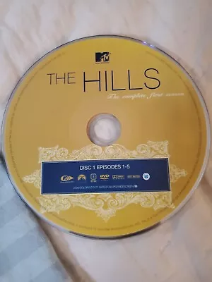 2007 MTV THE HILLS FIRST SEASON 1 DISC 1 Episodes 1-5 DVD Cleaned Tested  • $5