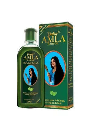 1 X 200 Ml. Dabur Amla Hair Oil - Makes Your Hair Long Strong And Lustrous دابر • $19.99