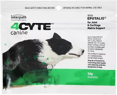 4cyte Canine Granules 50g • $63.74